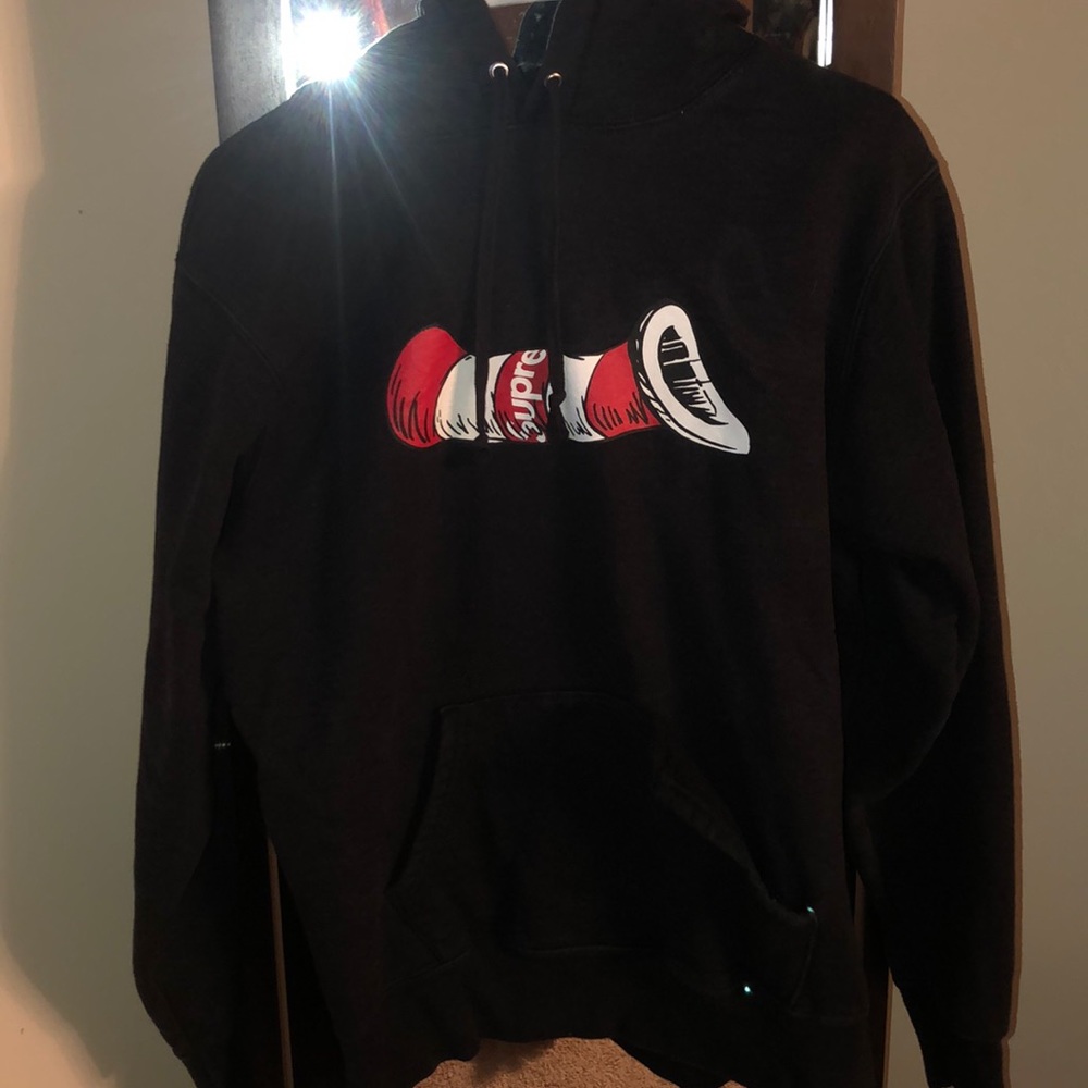 Supreme Cat In The Hat Hoodie